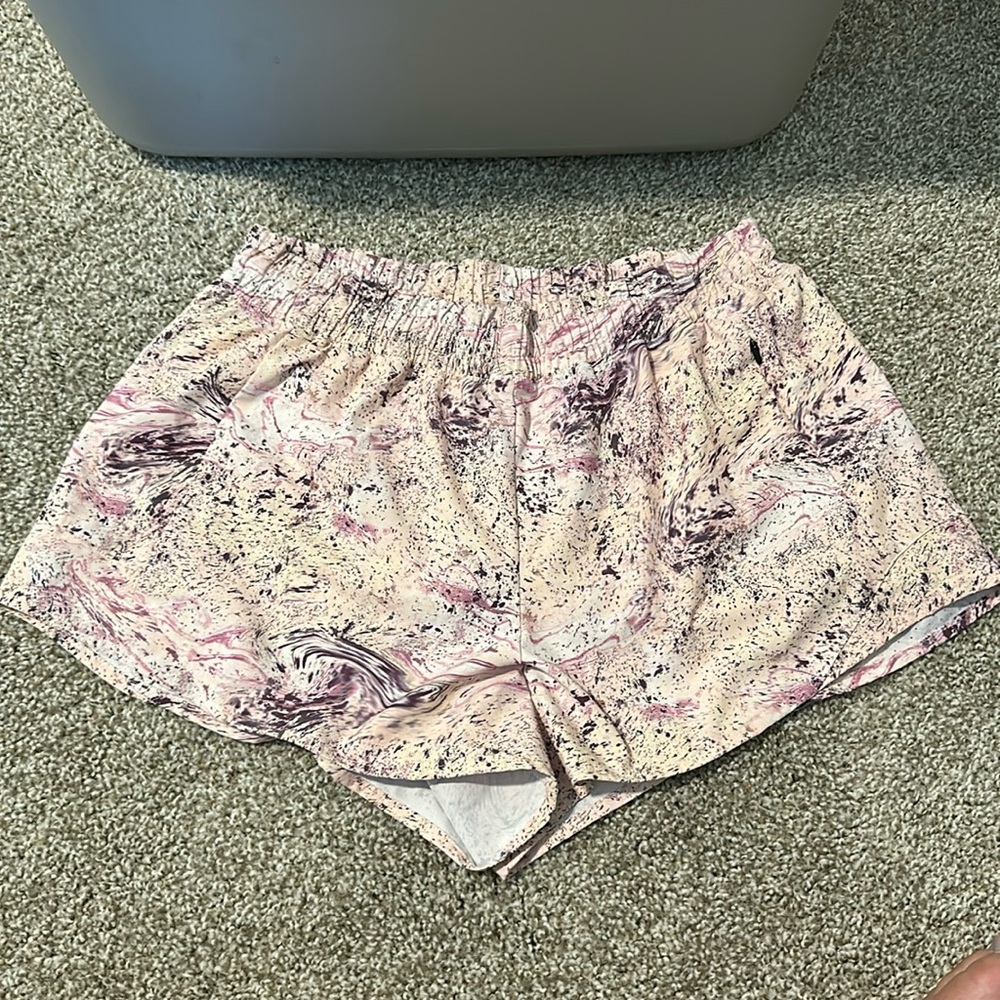 NWOT CALIA Women's Mid Rise Infinity Run Short size M textured pink